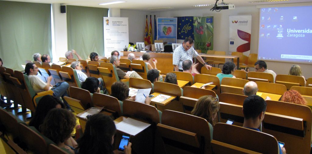 Session de cours à EPS Huesca
